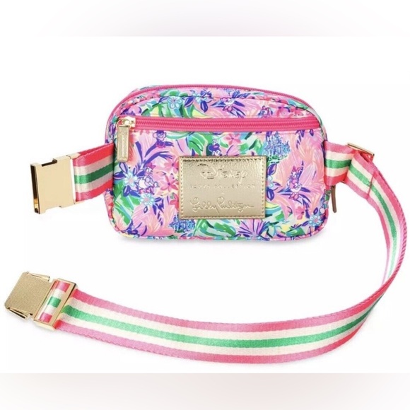 NWT Lilly Pulitzer Disney Minnie Mouse Daisy Duck belt bag - Picture 3 of 3